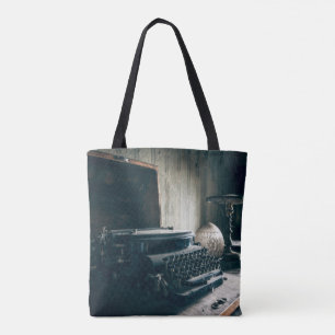 Vintage Antique Typewriter Tote Bag