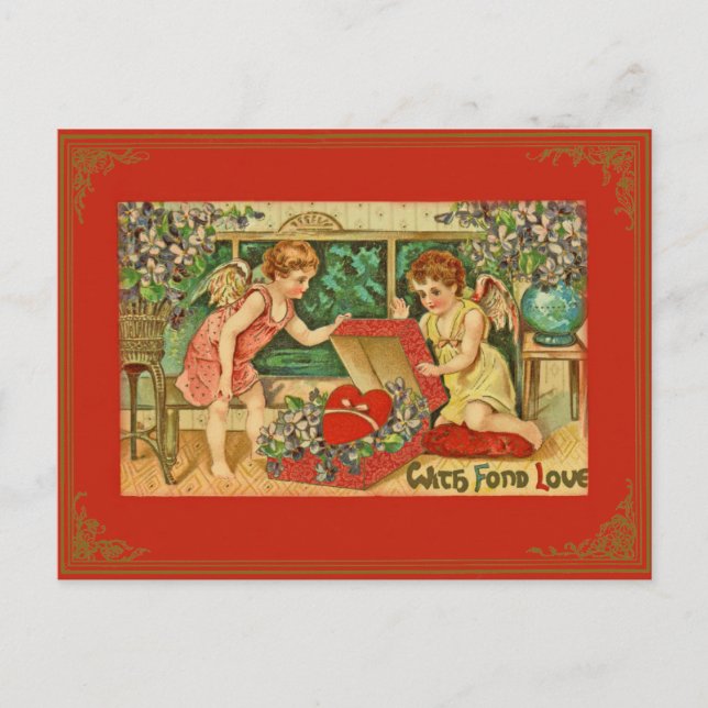 Vintage/Antique Valentine Postcard (Front)