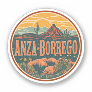Vintage Anza Borrego Desert State Park desert gift