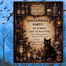 Vintage Apothecary Halloween Party