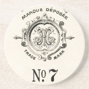 Vintage Apothecary Trade Mark, Number 7 Coaster