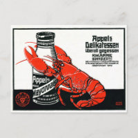 Vintage Appel Mayonnaise Advertisement Lobster
