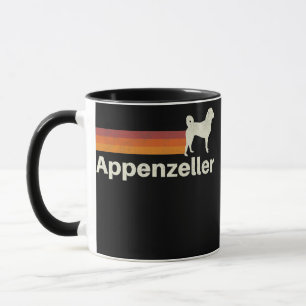 Vintage Appenzeller Retro Mom Dad Dog  Mug