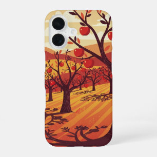 Vintage Apple Orchard iPhone 16 Case