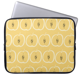 Vintage Apple Pattern: Wallpaper Design. Laptop Sleeve