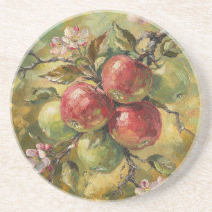 Vintage Apple Still Life  Coaster
