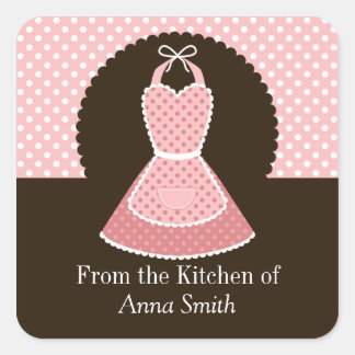 Vintage Apron Kitchen Label