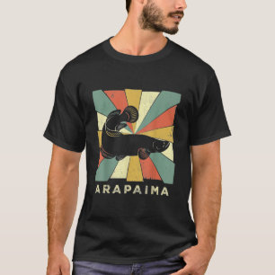 Vintage Arapaima Fish Lover Retro Style Animal Cl T-Shirt