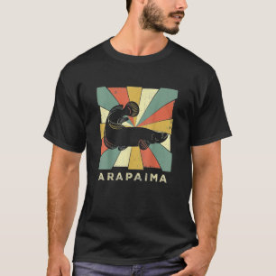 Vintage Arapaima Fish Lover Retro Style Animal  T-Shirt