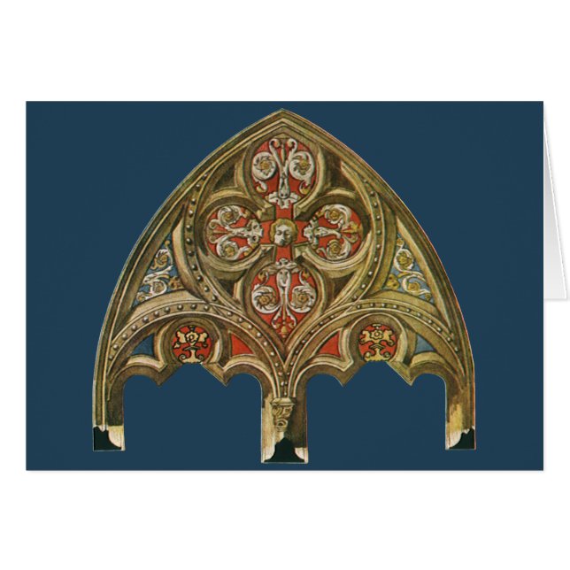 Vintage Architectural Element, Decorative Arches (Front Horizontal)