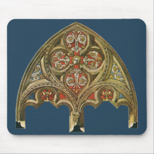 Vintage Architectural Element, Decorative Arches Mouse Pad