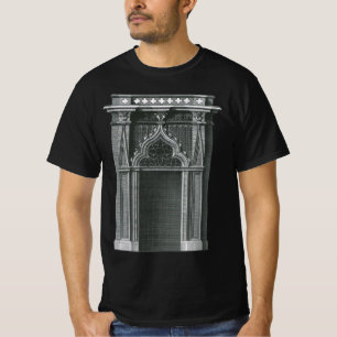 Vintage Architectural Element, Gothic Doorway T-Shirt