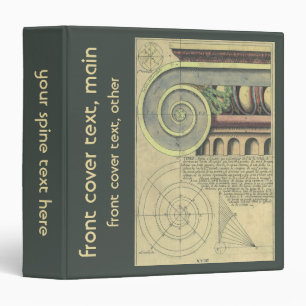 Vintage Architecture; Capital Volute by Vignola Binder