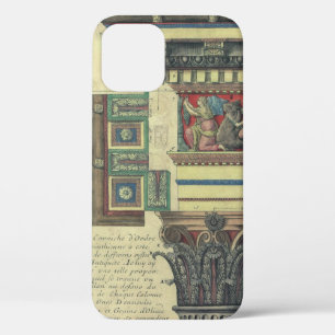 Vintage Architecture, Column with Cornice Moulding iPhone 12 Case