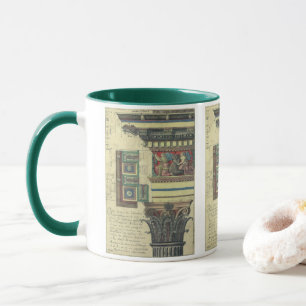 Vintage Architecture, Column with Cornice Moulding Mug