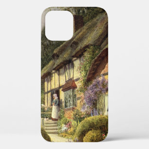 Vintage Architecture, Country Cottage House iPhone 12 Case