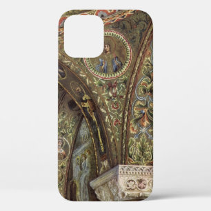 Vintage Architecture, Decorative Arch in a Church iPhone 12 Case
