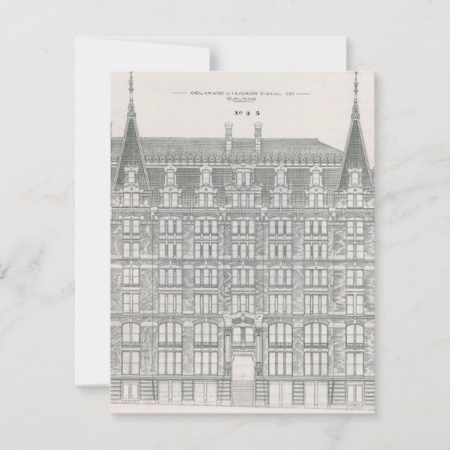 Vintage Architecture, Delaware & Hudson Canal Co. (Front)