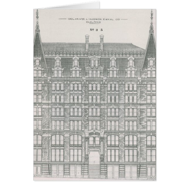 Vintage Architecture, Delaware & Hudson Canal Co. (Front)