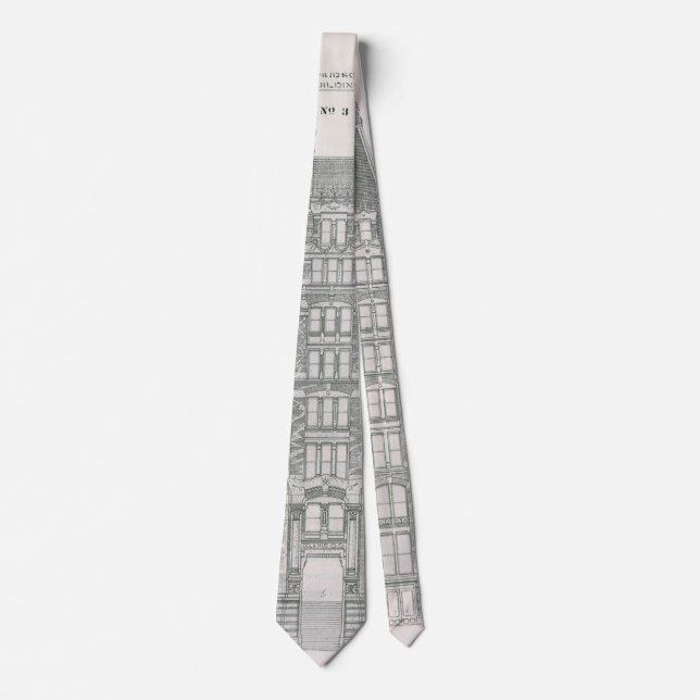 Vintage Architecture, Delaware & Hudson Canal Co. Tie (Front)
