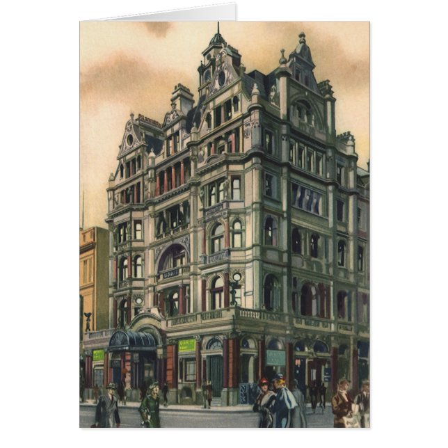 Vintage Architecture Queens Hotel Leicester Square (Front)
