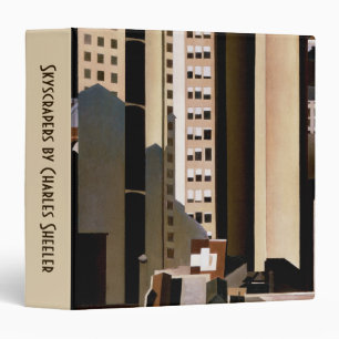 Vintage Architecture, Skyscrapers by Sheeler, 1922 Binder