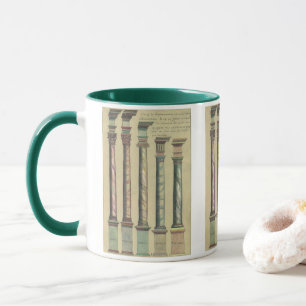 Vintage Architecture, the 5 Architectural Orders Mug