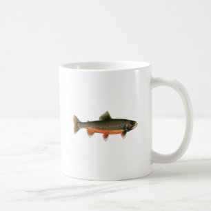 Vintage Arctic Char Illustration - Breeding Male Coffee Mug
