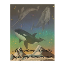 Vintage Arctic Whales