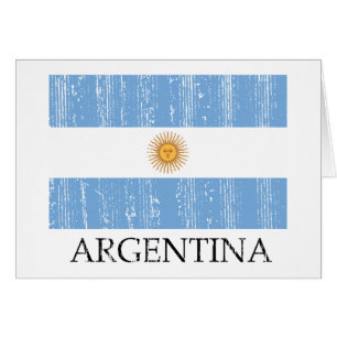 Vintage Argentina Flag