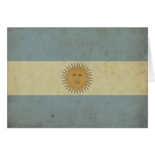 Vintage Argentina Flag