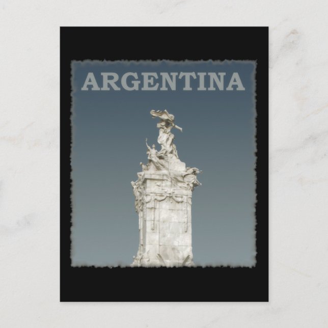 Vintage Argentina Postcard (Front)