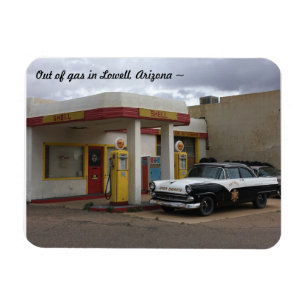Vintage Arizona Gas Station Magnet