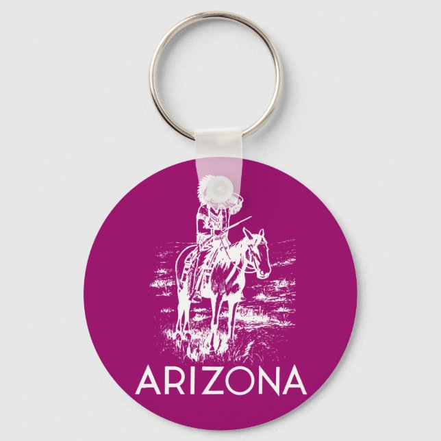 Vintage Arizona Keychain (Front)