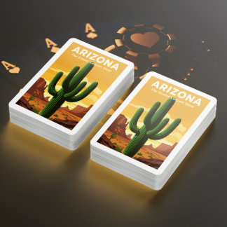 Vintage Arizona Playing Cards