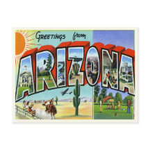 Vintage Arizona Postcard
