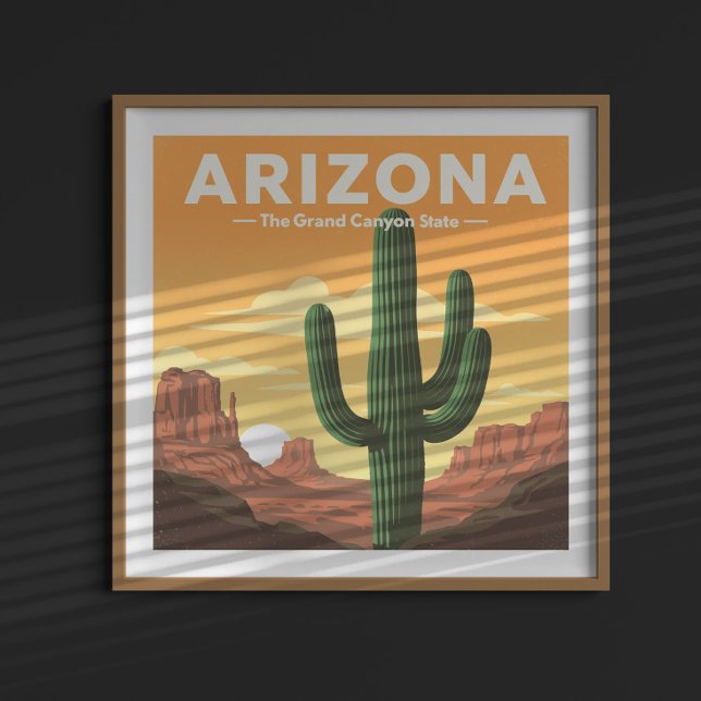 Vintage Arizona Poster (Creator Uploaded)