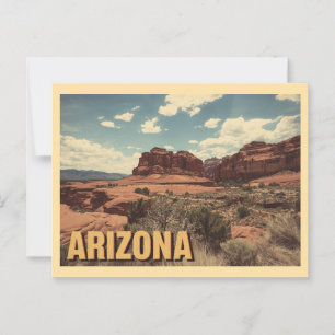 Vintage Arizona Travel Postcard