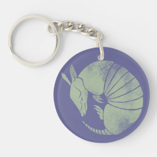 Vintage Armadillo Keychain
