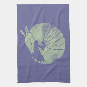 Vintage Armadillo Kitchen Towel