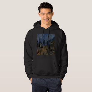 Vintage Army Tank And Logo, Mens Hooded Sweatshirt