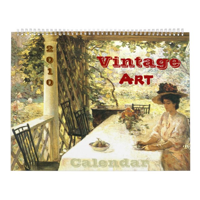 Vintage Art 2010 Calendar (Cover)