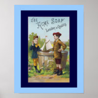 Vintage Art Acme Soap Ad