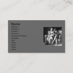 Vintage Art Business Card