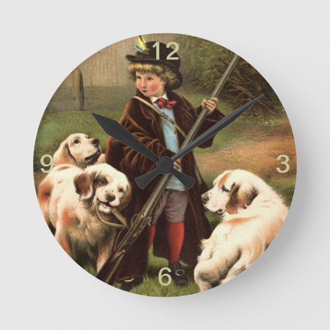 Vintage Art Clock (Front)