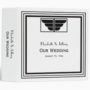 Vintage Art Déco Black Wha Frame #2 Classeur Maria