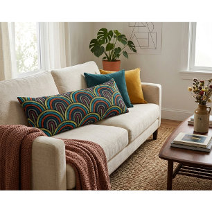 Vintage Art Deco Body Pillow