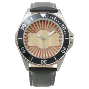 Vintage,art deco,burgundy,gold,nouveau,chic,girly, watch