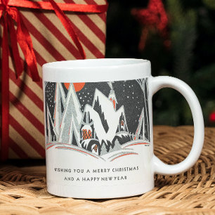 Vintage Art Deco Coffee Mug