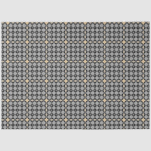 Vintage Art Deco Gold Pattern Decoupage Tissue Pap Paper